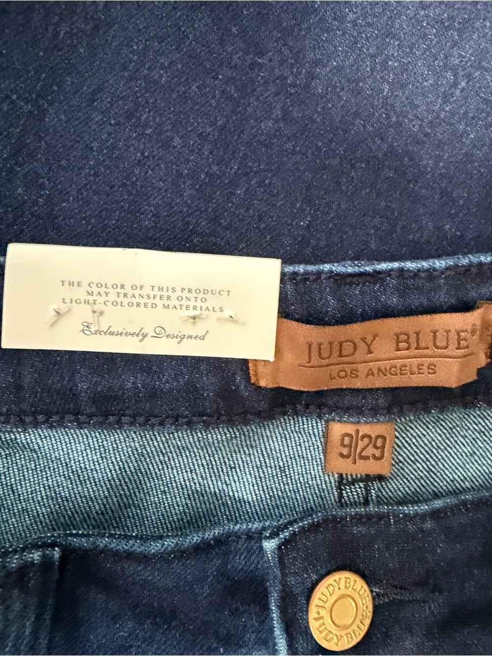 NWT Judy Blue Dark Blue Jeans - Picture 3 of 7